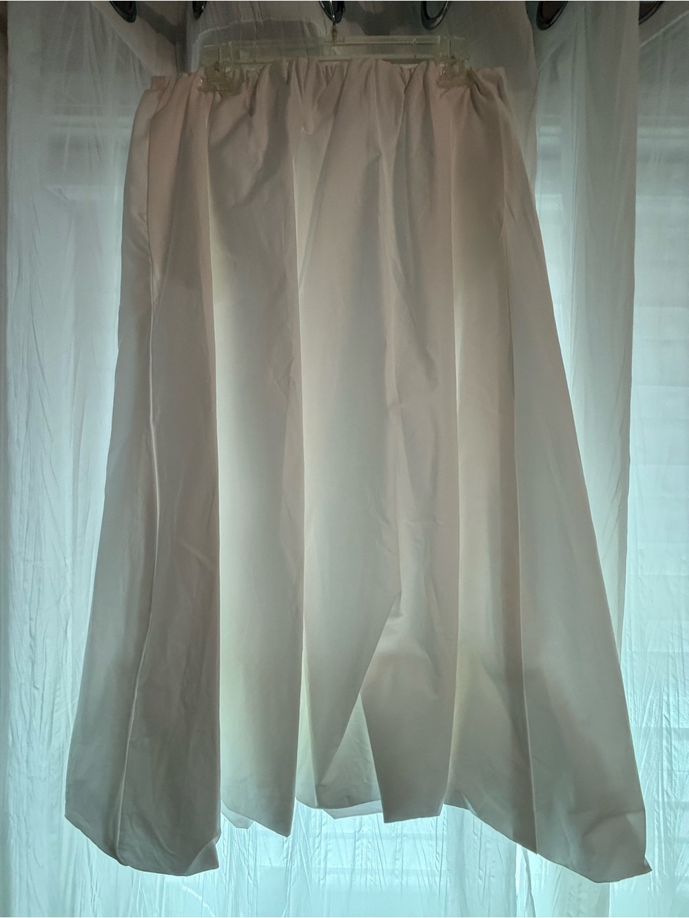 Women's White Bubble Skirt